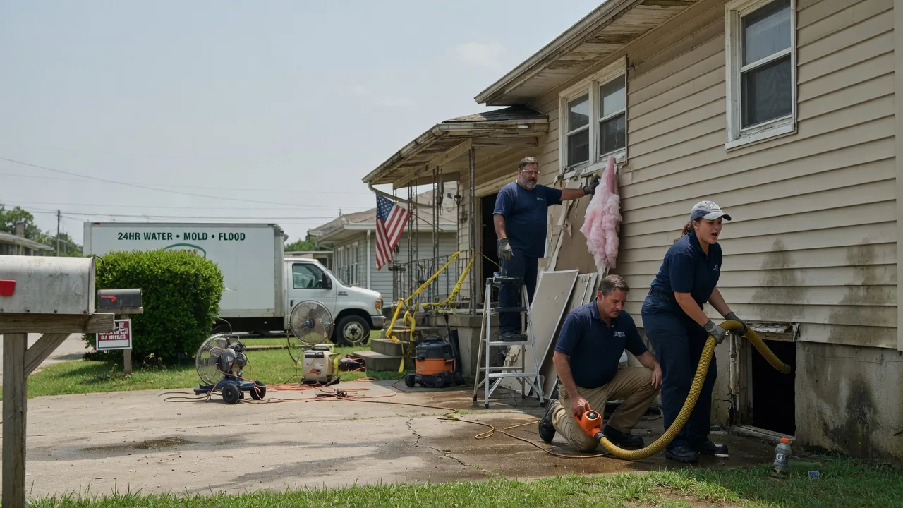 Water Damage Repair in Jamestown, KS near me